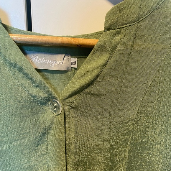 Beautiful green dress in size XL - Picture 3 of 4